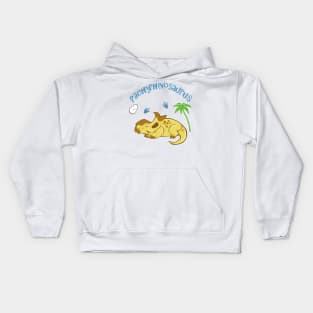 Cute Pachyrhinosaurus Kids Hoodie